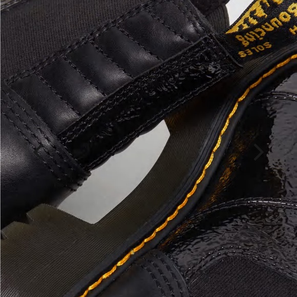 Dr. Martens Rosalie Patent Heeled Chelsea Boots - Picture 3 of 8